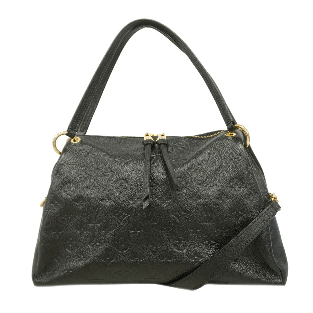 Louis Vuitton Monogram Empreinte Pontue PM Shoulder Bag M43719 Noir (Black) 2...
